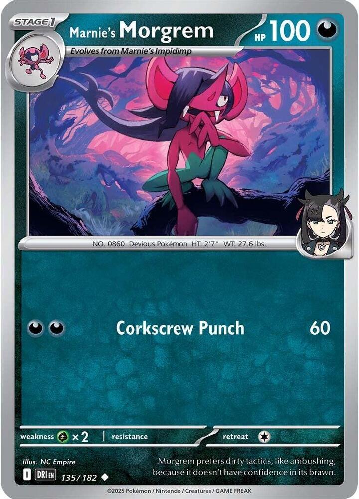 Marnie's Morgrem 135/182 — Destined Rivals