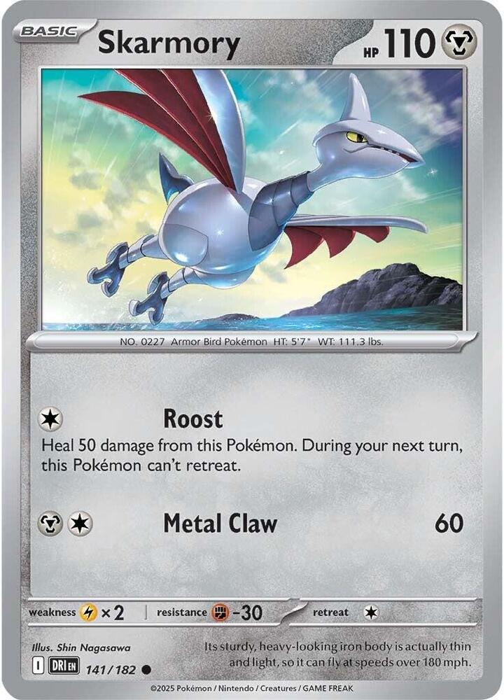 Skarmory 141/182 — Destined Rivals