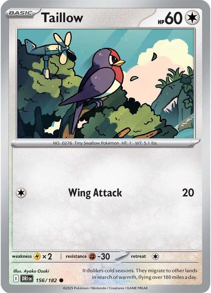 Taillow 156/182 — Destined Rivals
