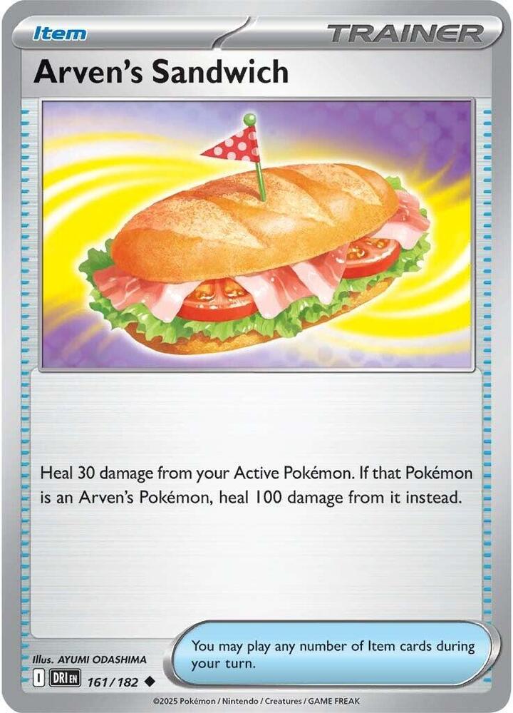 Arven's Sandwich 161/182 — Destined Rivals