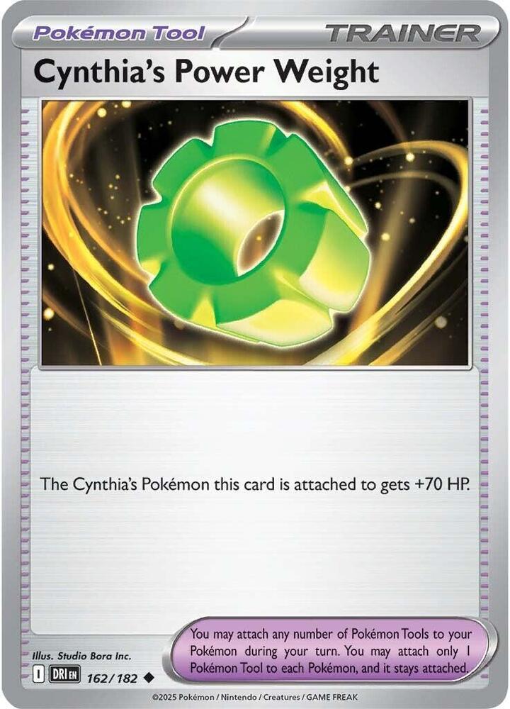 Cynthia's Power Weight 162/182 — Destined Rivals