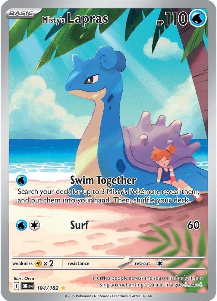 Misty's Lapras (PSA 10)