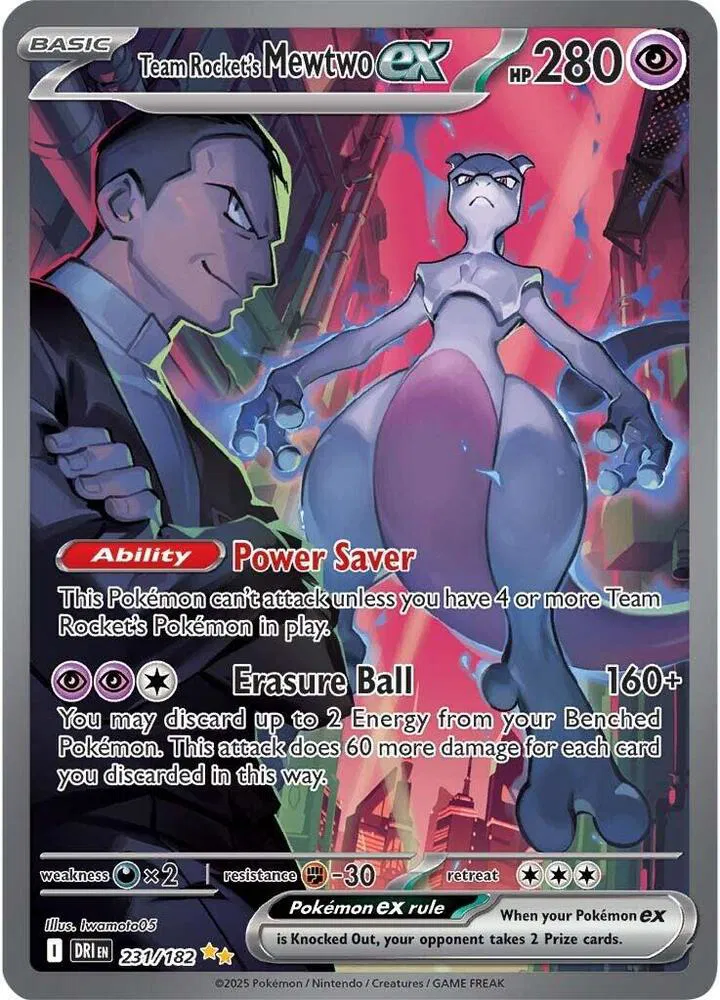 Team Rocket's Mewtwo ex