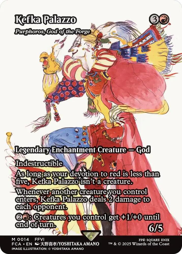 Kefka Palazzo - Purphoros, God of the Forge (Showcase) 