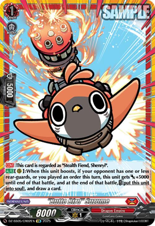 DZ-SS05: CoroCoro Start Deck Pack - Cardfight Vanguard Card List