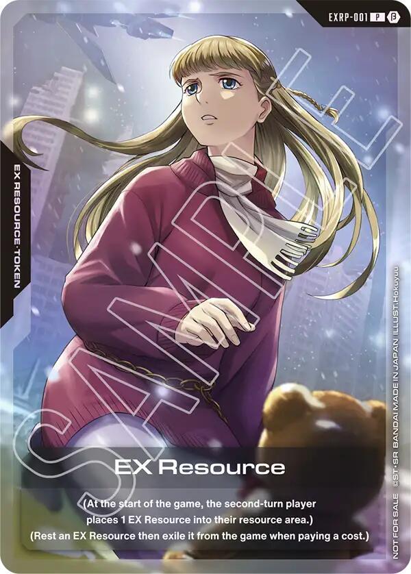 Promotional EX Resource Tokens - Gundam Card Game Card List and Prices