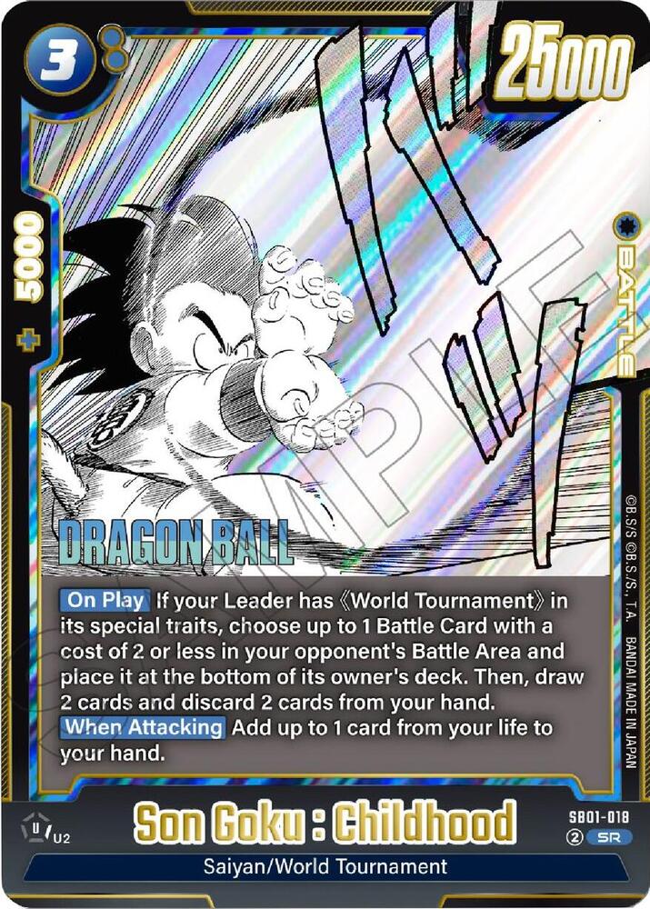 Son Goku : Childhood - SB01-018 