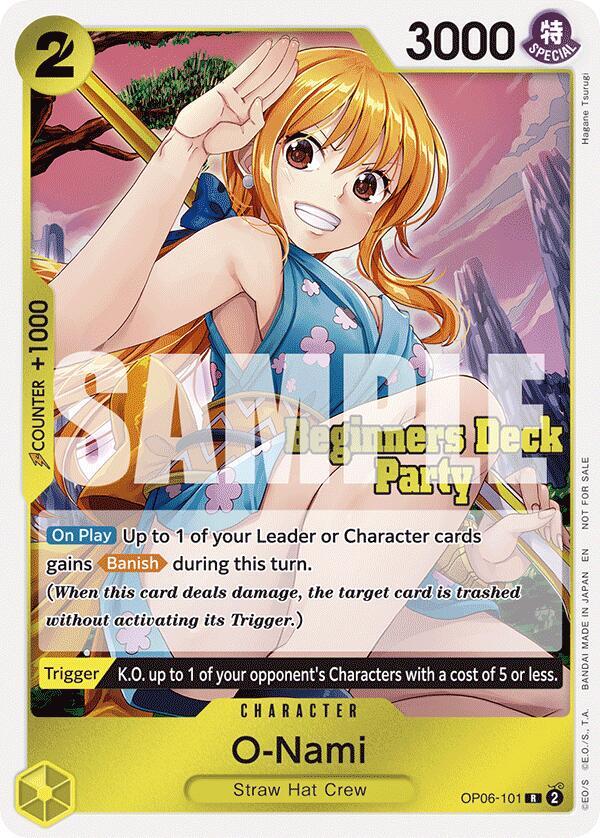 O-Nami (Beginners Deck Party [ST-23] - [ST-28] Participation Pack) 