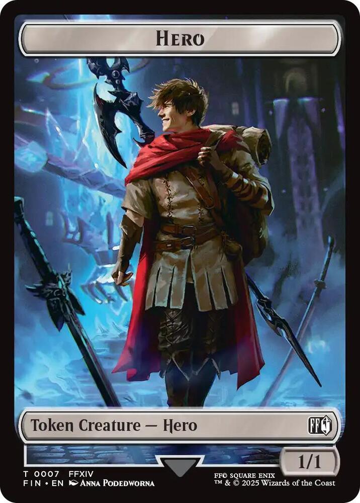 Hero (0007) // Treasure Double-Sided Token 