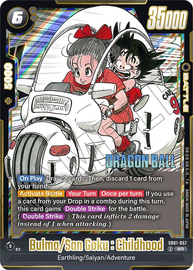 Bulma/Son Goku : Childhood 