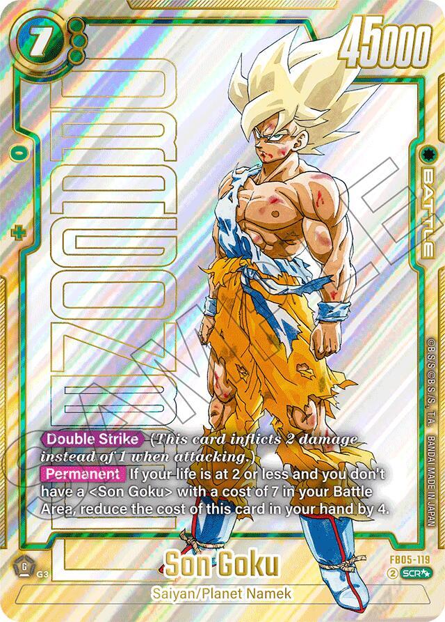 Son Goku - FB05-119 (Super Alternate Art) 