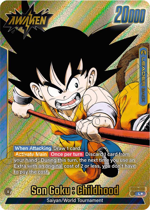 Son Goku : Childhood - FB06-025 (Gold) 