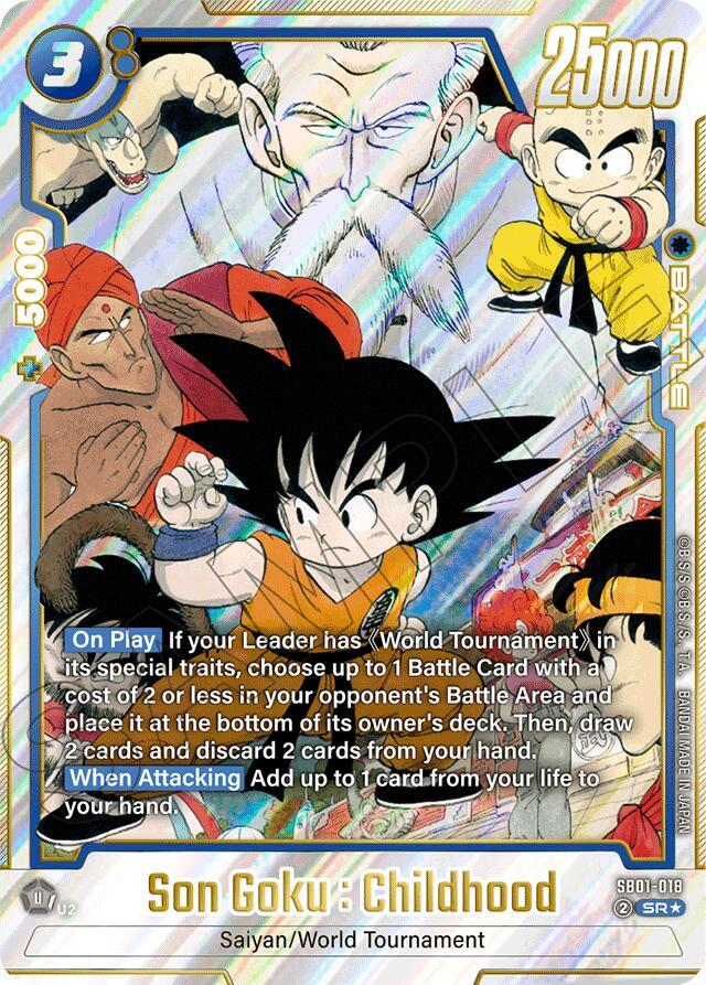 dragon ball manga booster box card list Dragon Ball Super Card Game Fusion World Official