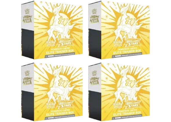 Brilliant Stars Pokemon Center Elite Trainer Box (Exclusive) Case