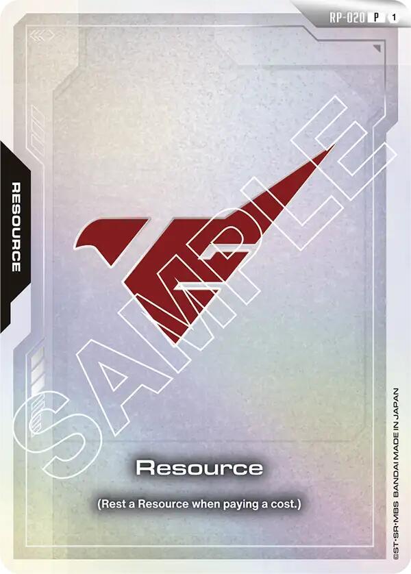 Promotional Resource Tokens - Gundam Card Game Card List and Prices