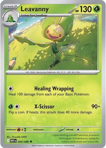 Leavanny 003/086 — White Flare