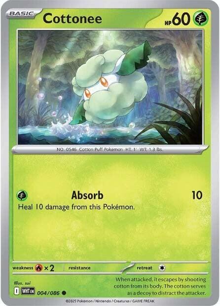 Cottonee 004/086 — White Flare