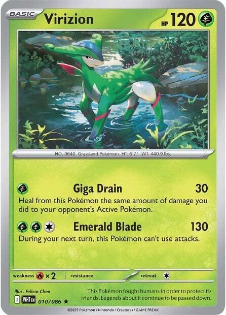 Virizion 010/086 — White Flare