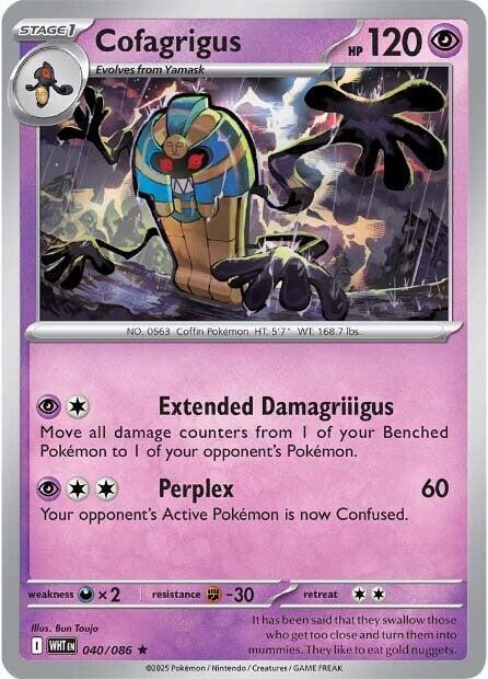 Cofagrigus 040/086 — White Flare