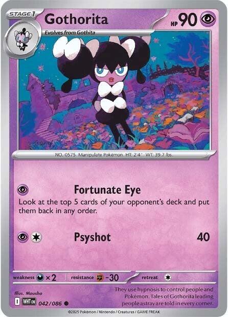 Gothorita 042/086 — White Flare