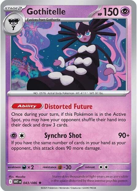 Gothitelle 043/086 — White Flare