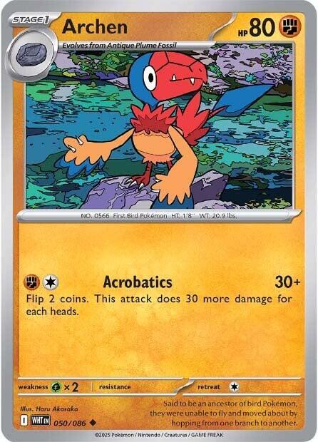 Archen 050/086 — White Flare