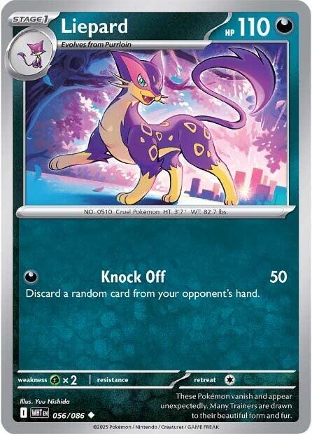 Liepard 056/086 — White Flare