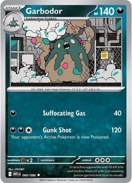 Garbodor 060/086 — White Flare