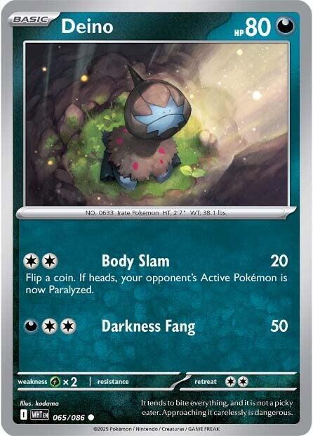 Deino 065/086 — White Flare