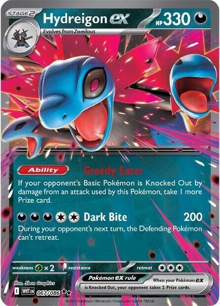Hydreigon ex 067/086 — White Flare