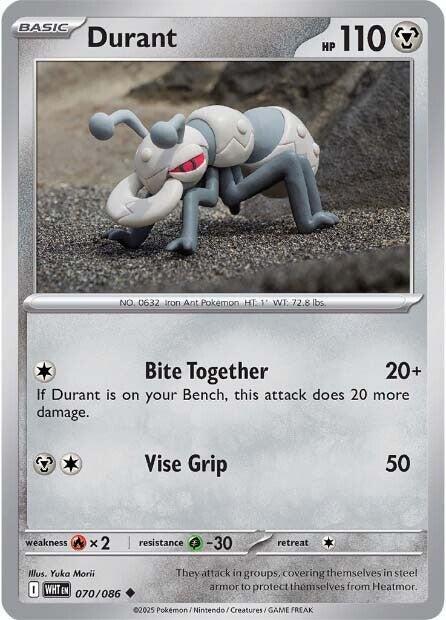 Durant 070/086 — White Flare