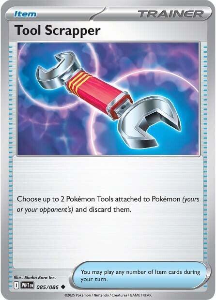Tool Scrapper 085/086 — White Flare