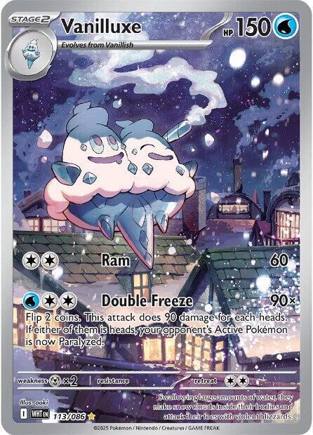 Vanilluxe 113/086 — White Flare