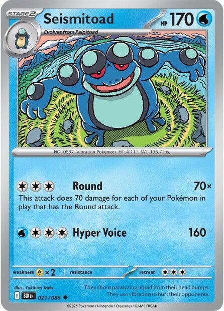 Seismitoad 021/086 — Black Bolt