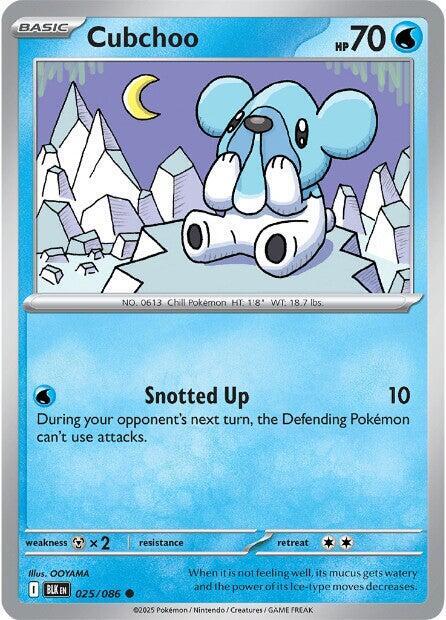 Cubchoo 025/086 — Black Bolt