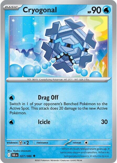 Cryogonal 027/086 — Black Bolt