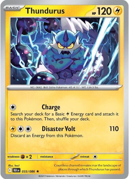 Thundurus 033/086 — Black Bolt