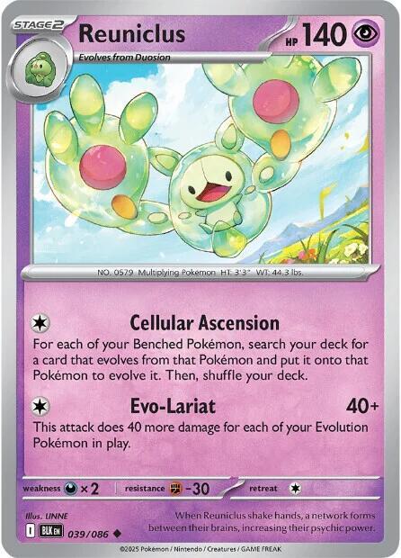 Reuniclus 039/086 — Black Bolt