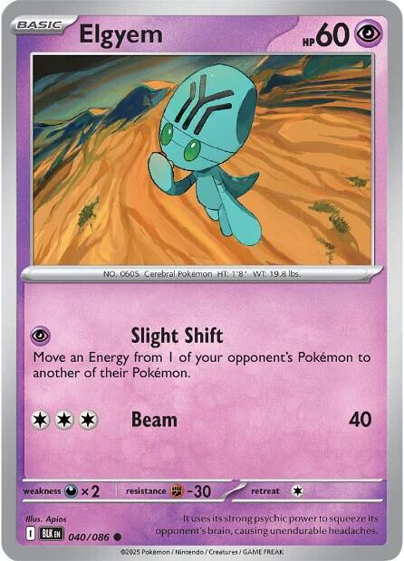 Elgyem 040/086 — Black Bolt
