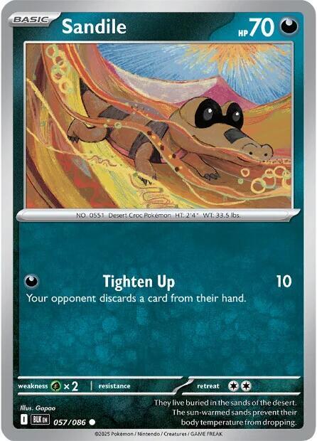 Sandile 057/086 — Black Bolt