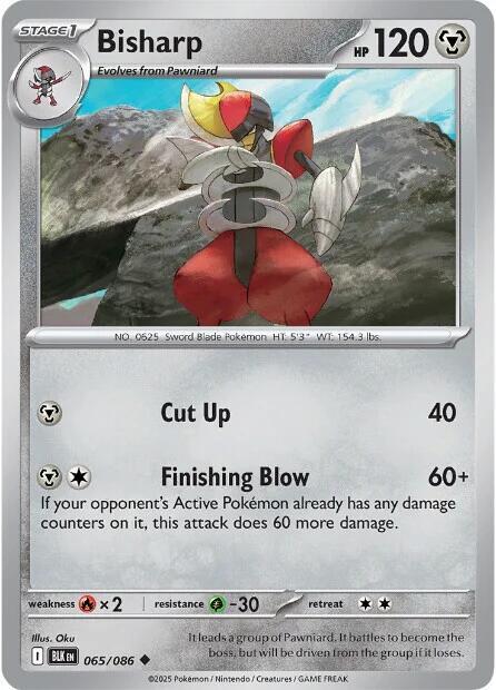 Bisharp 065/086 — Black Bolt