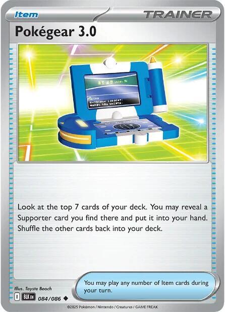 Pokegear 3.0 084/086 — Black Bolt