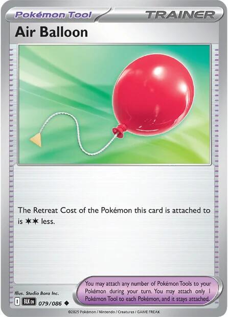 Air Balloon 079/086 — Black Bolt