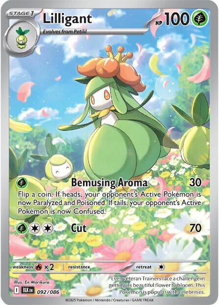 Lilligant 092/086 — Black Bolt