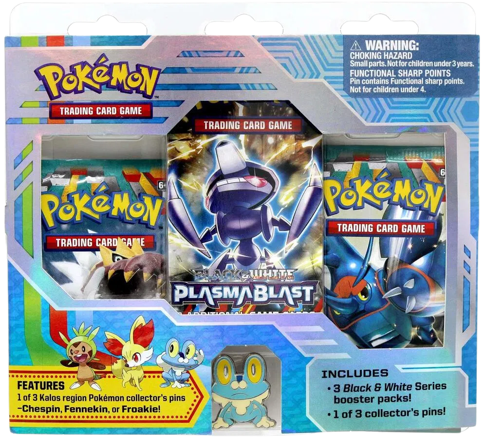 Collector's Pin Three Pack Blisters (Froakie)