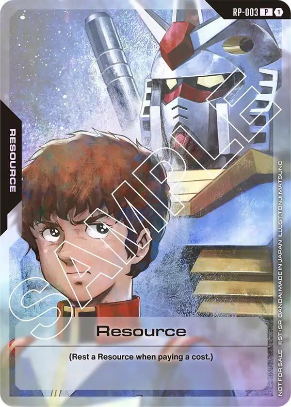 Promotional Resource Tokens - Gundam Card Game Card List and Prices