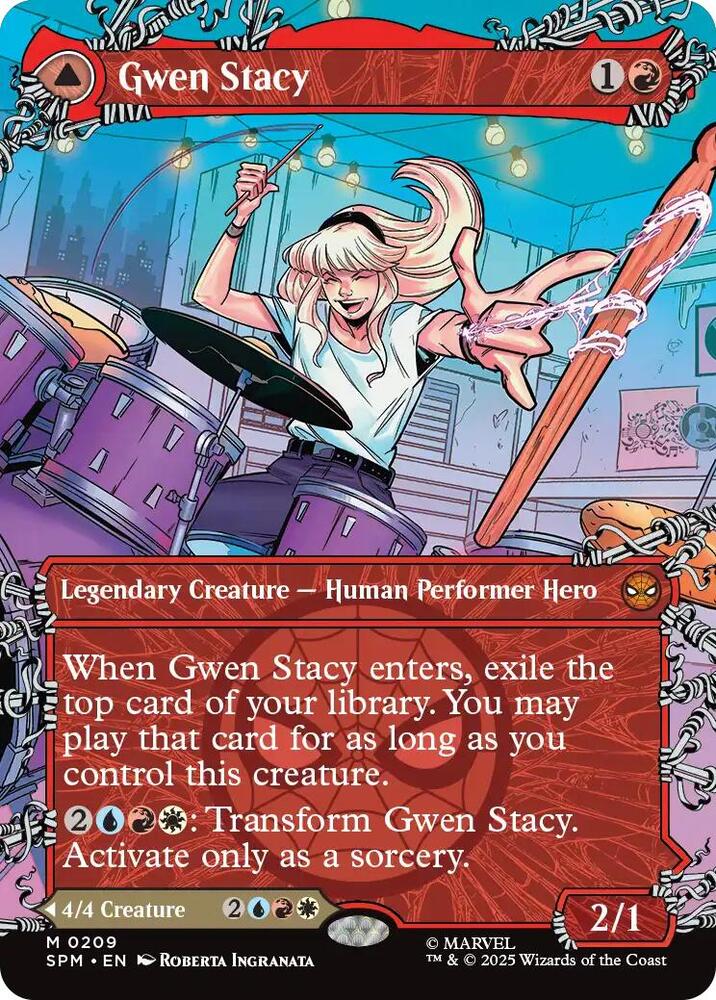 Gwen Stacy (0209) (Borderless) 