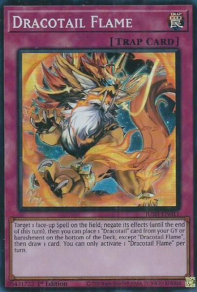 Dracotail Flame (Super Rare) JUSH-EN011