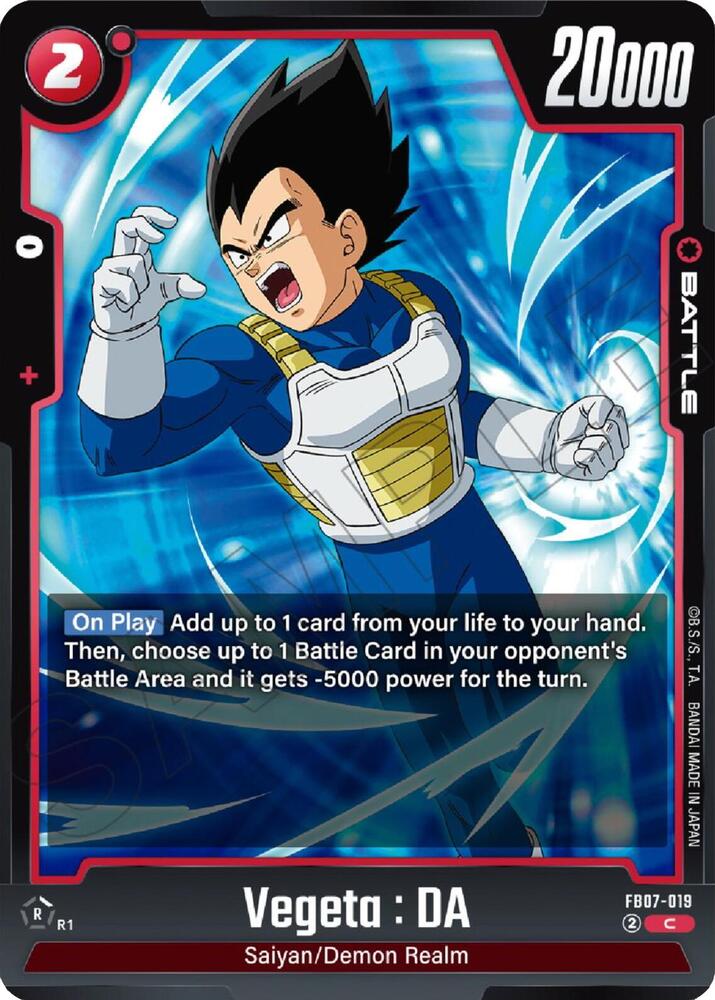 Vegeta : DA - FB07-019 019