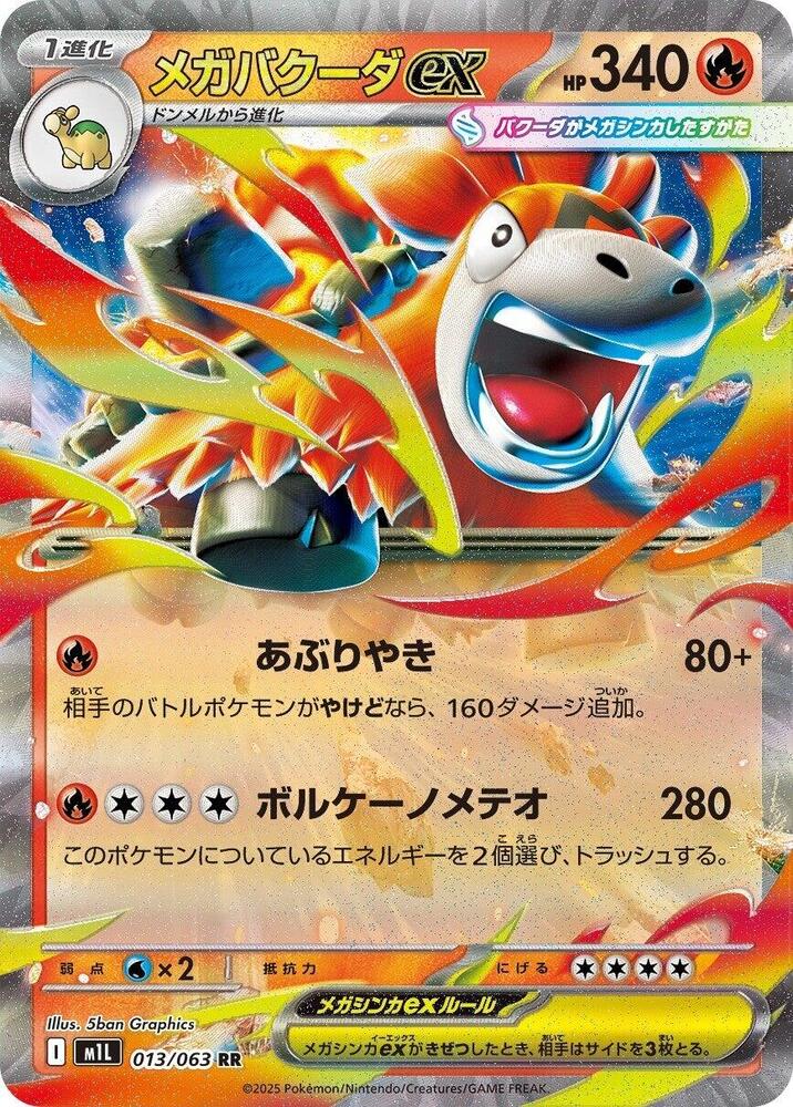 Mega Camerupt 013/063 — Mega Brave